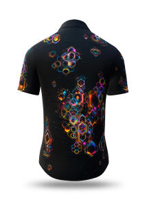 extraordinary summer shirt for men QUANTUM HEX by GERMENS...