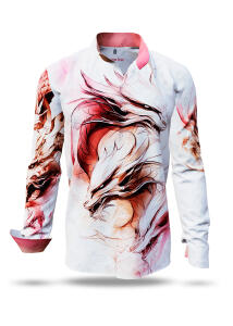 exceptional mens shirt DRAGON HEX by GERMENS - limited to...