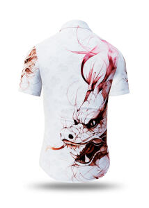 extraordinary summer shirt for men DRAGON SOUL by GERMENS...