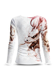 Extravagant long sleeve shirt ladies DRAGON SOUL by...