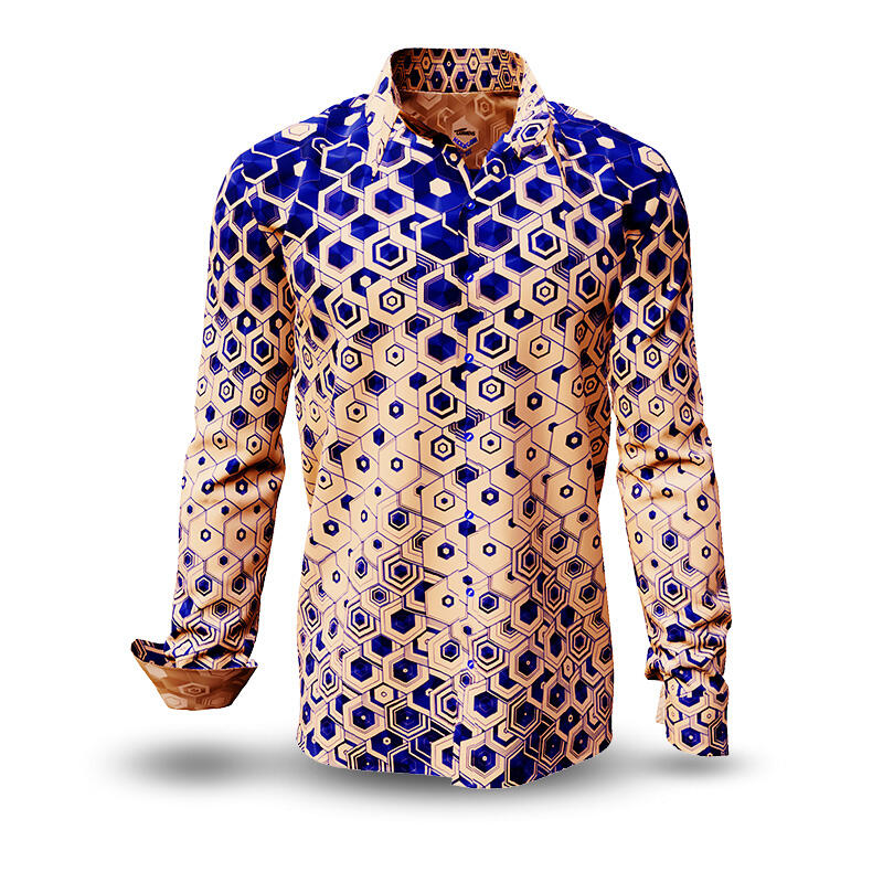 Button Up Shirt HEXAGON CALCIT from GERMENS