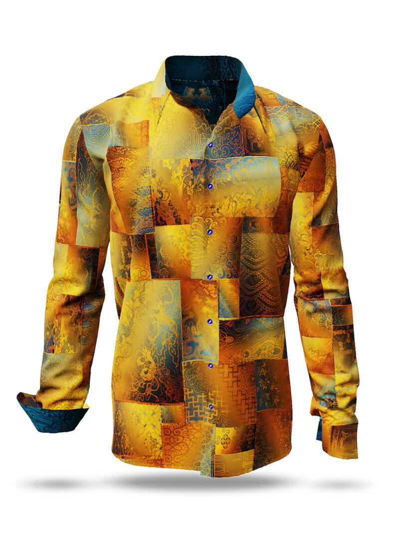 Button Up Shirt DRACO GOLD from GERMENS