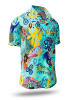 Colorful summer shirt men MAMBO BEACH - GERMENS

