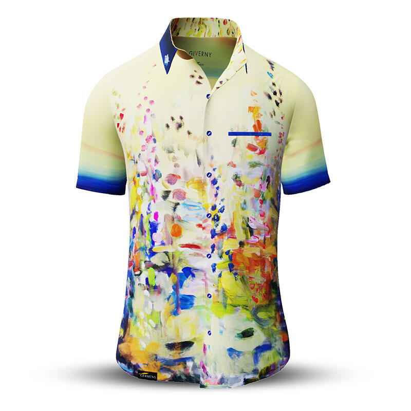 Button up shirt for summer GIVERNY - GERMENS