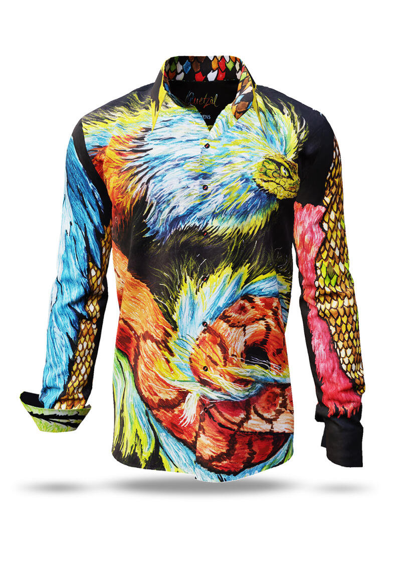 QUETZAL - Colored artist shirt - GERMENS