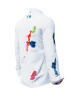 KLABAUTERMANN - White shirt with funny colour splashes - GERMENS