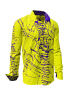 Entdecke bunte Hemden Herren DENADA YELLOW - 100 % BW