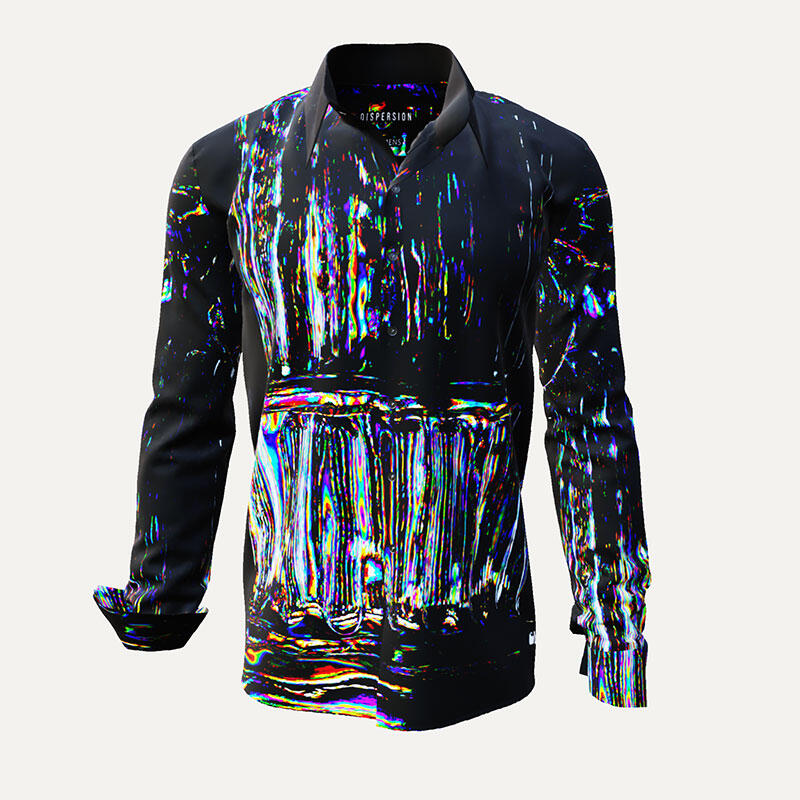 Entdecke bunte Hemden Herren DISPERSION - 100 % BW