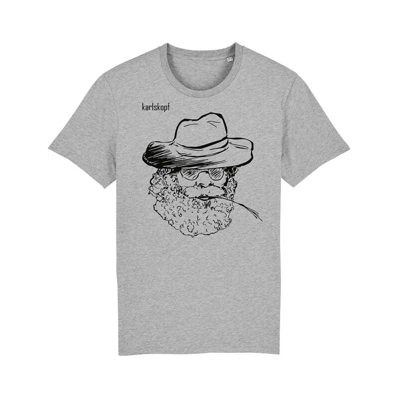 FARMER - Graues Herren TShirt - KARLSKOPF