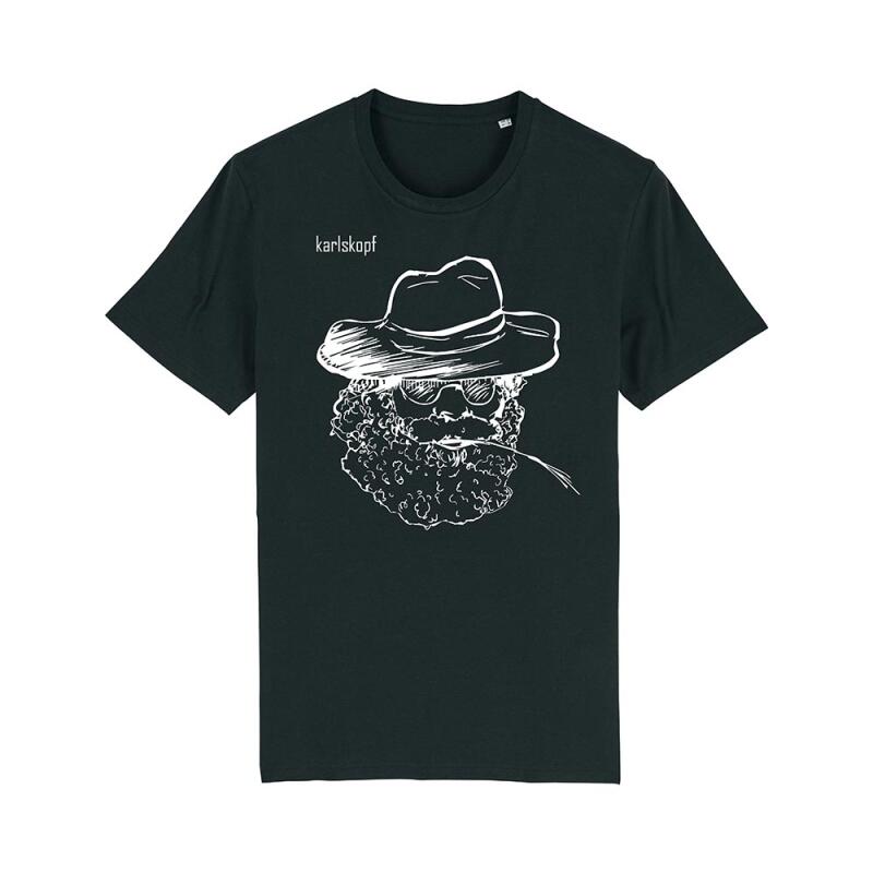 FARMER - Schwarzes Herren TShirt - KARLSKOPF