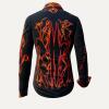 LAVA - Black orange blouse - GERMENS