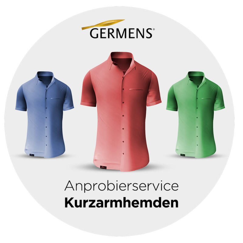 Kurzarmhemden Anprobier Service für Zuhause - XS bis 6XL