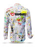 Entdecke bunte Hemden Herren I LOVE HAMBURG - 100 % BW