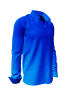 Discover blue Button Up Shirt GRADIENT AZURE - 100 % cotton