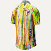 Button up shirt for summer THE COLORS OF MIAMI - GERMENS