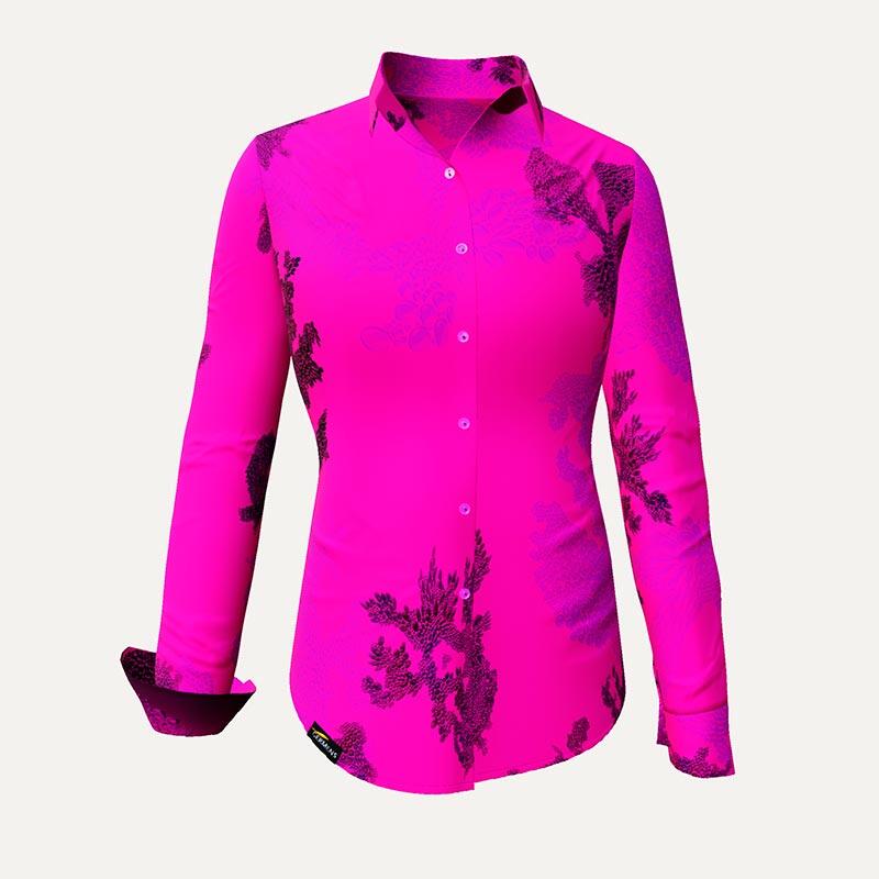 EMBER PINK - Pinkfarbene Bluse - GERMENS