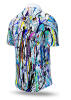 Colorful summer shirt men BLUETRAIN - GERMENS
