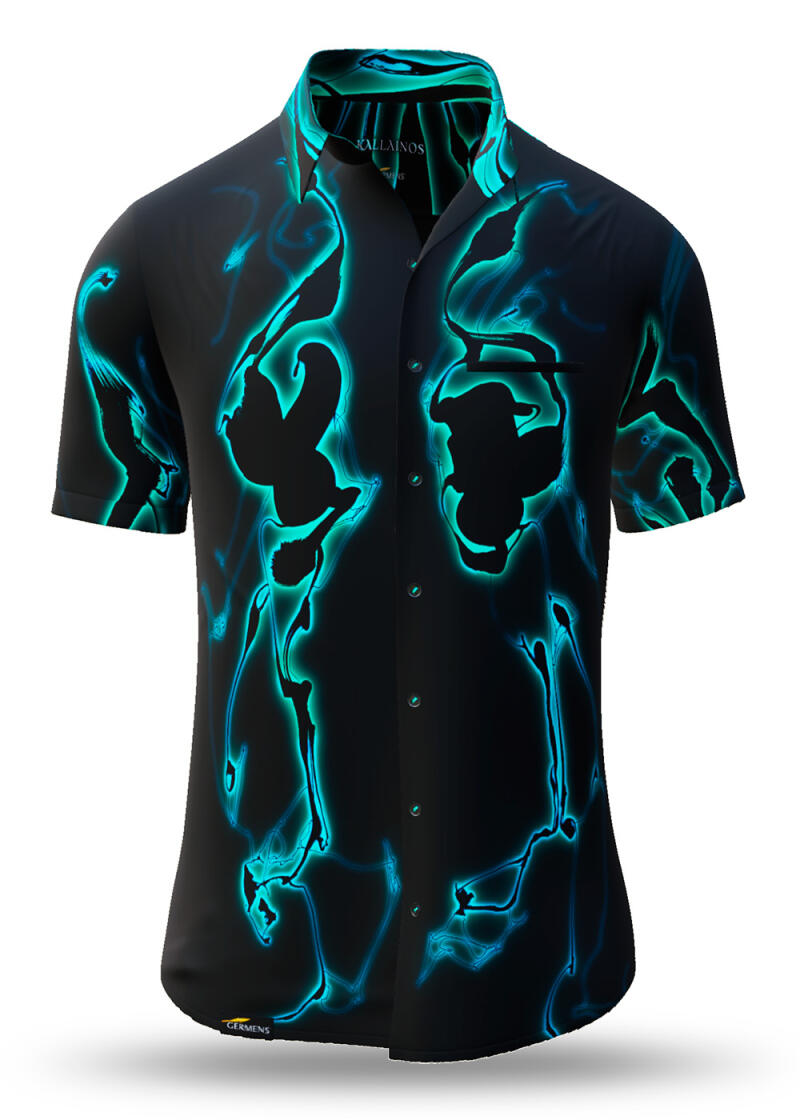 Colorful summer shirt men KALLAINOS - GERMENS
