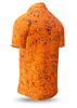 GRAVUR ORANGE - summer shirt men - GERMENS