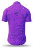 summer shirt men GRAVUR LILAS - GERMENS