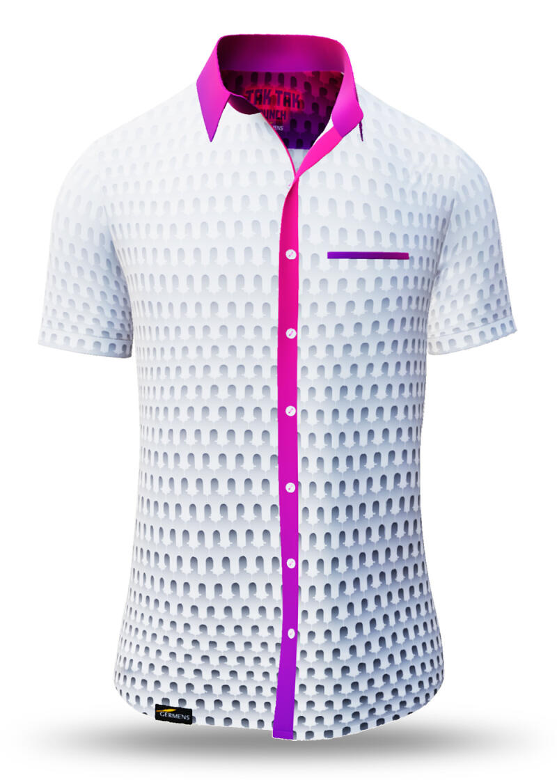 Summer button shirt TAK TAK PUNCH - GERMENS