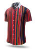 Summer button shirt ALPHA CENTAURI RED - GERMENS