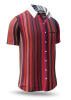 Summer button shirt ALPHA CENTAURI RED - GERMENS