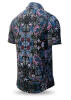 Summer button shirt CARROUSEL BLACK - GERMENS