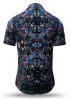 Summer button shirt CARROUSEL BLACK - GERMENS
