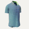 Button up shirt for summer CUBO AZUR - GERMENS